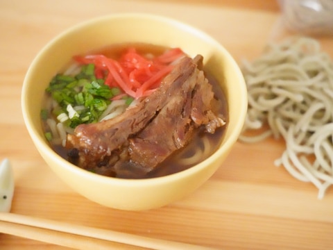 シロートが作った、妄想ソーキそば